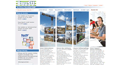 Desktop Screenshot of bausu.de
